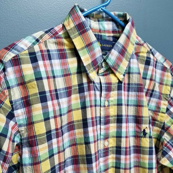 Ralph Lauren Other - Ralph Lauren Colorful Plaid Long Sleeve Shirt